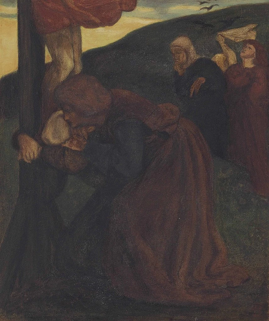San Giovanni che conforta la Vergine ai piedi della croce (1862)